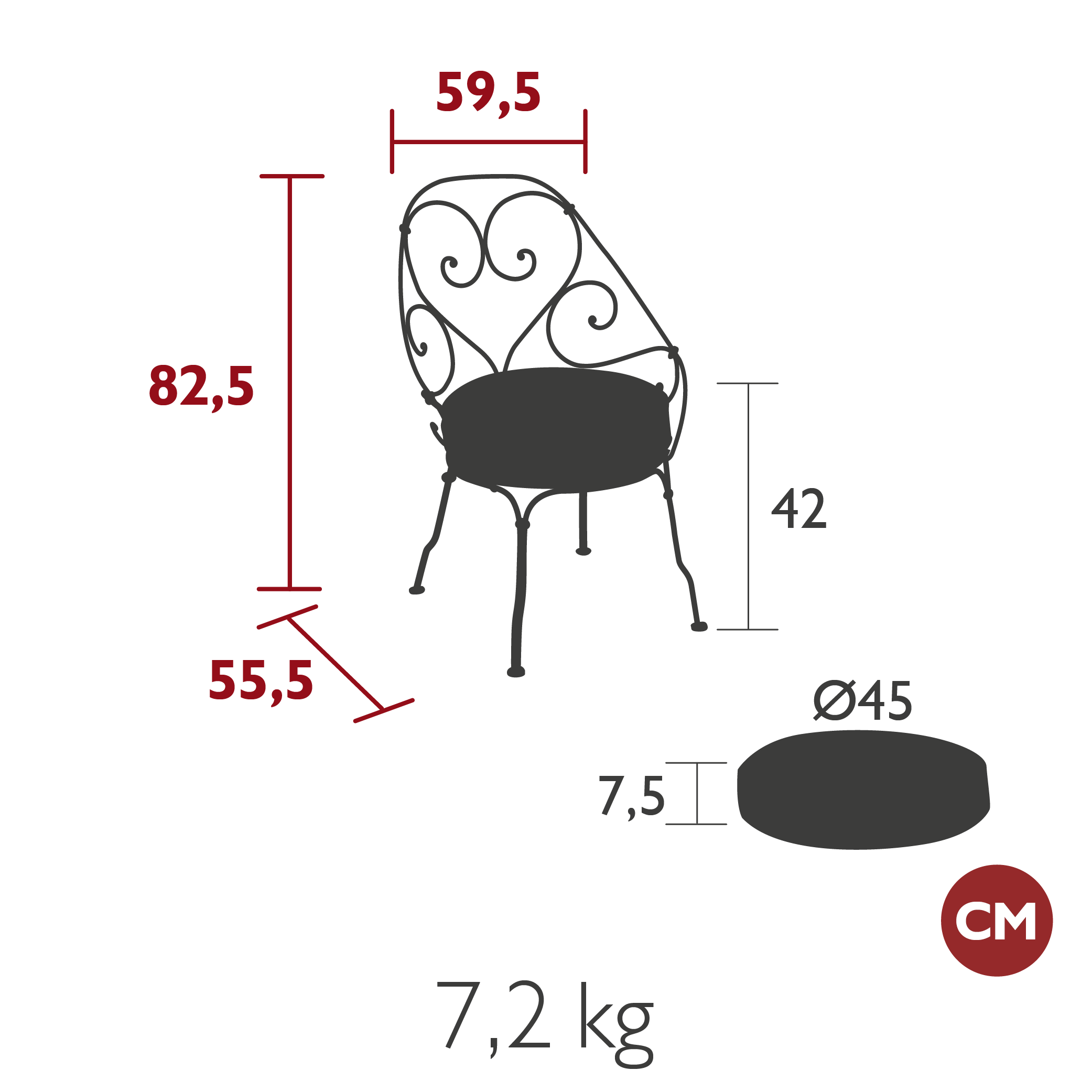 Product image dimension