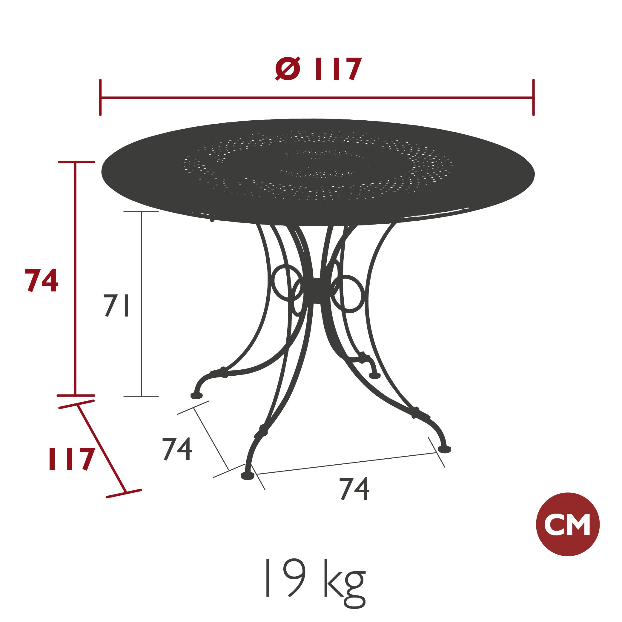 Product image dimension