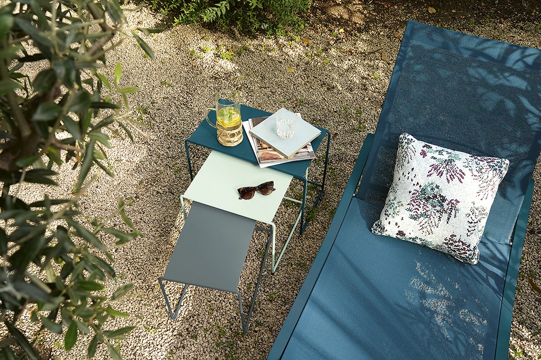 Bleu acapulco,Gris orage,Menthe glaciale