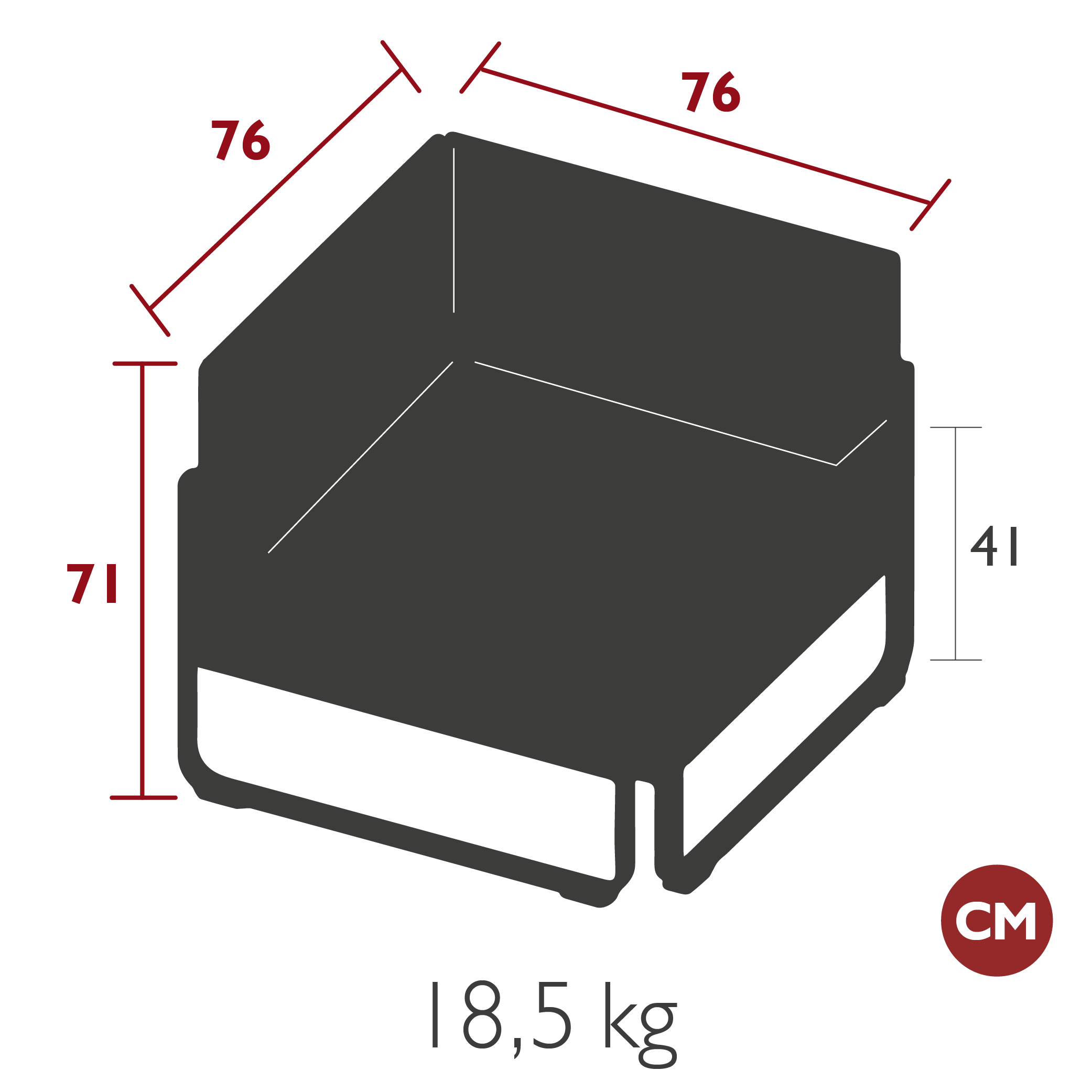 Product image dimension