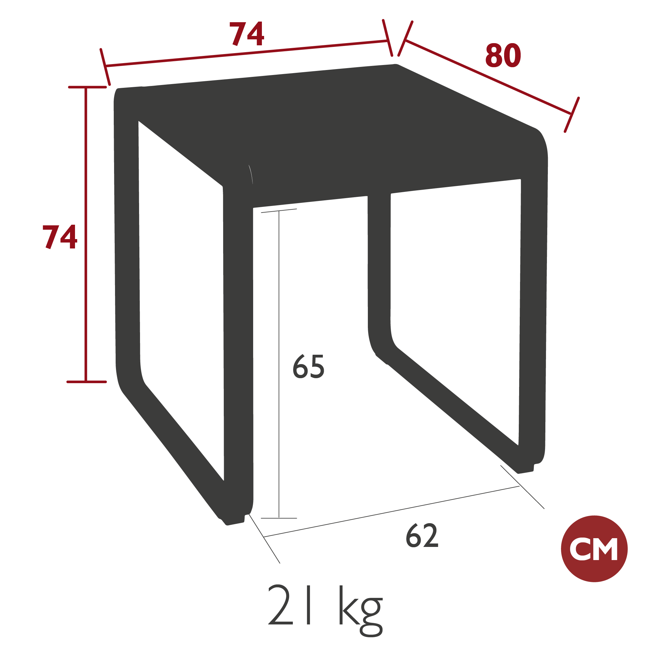 Product image dimension