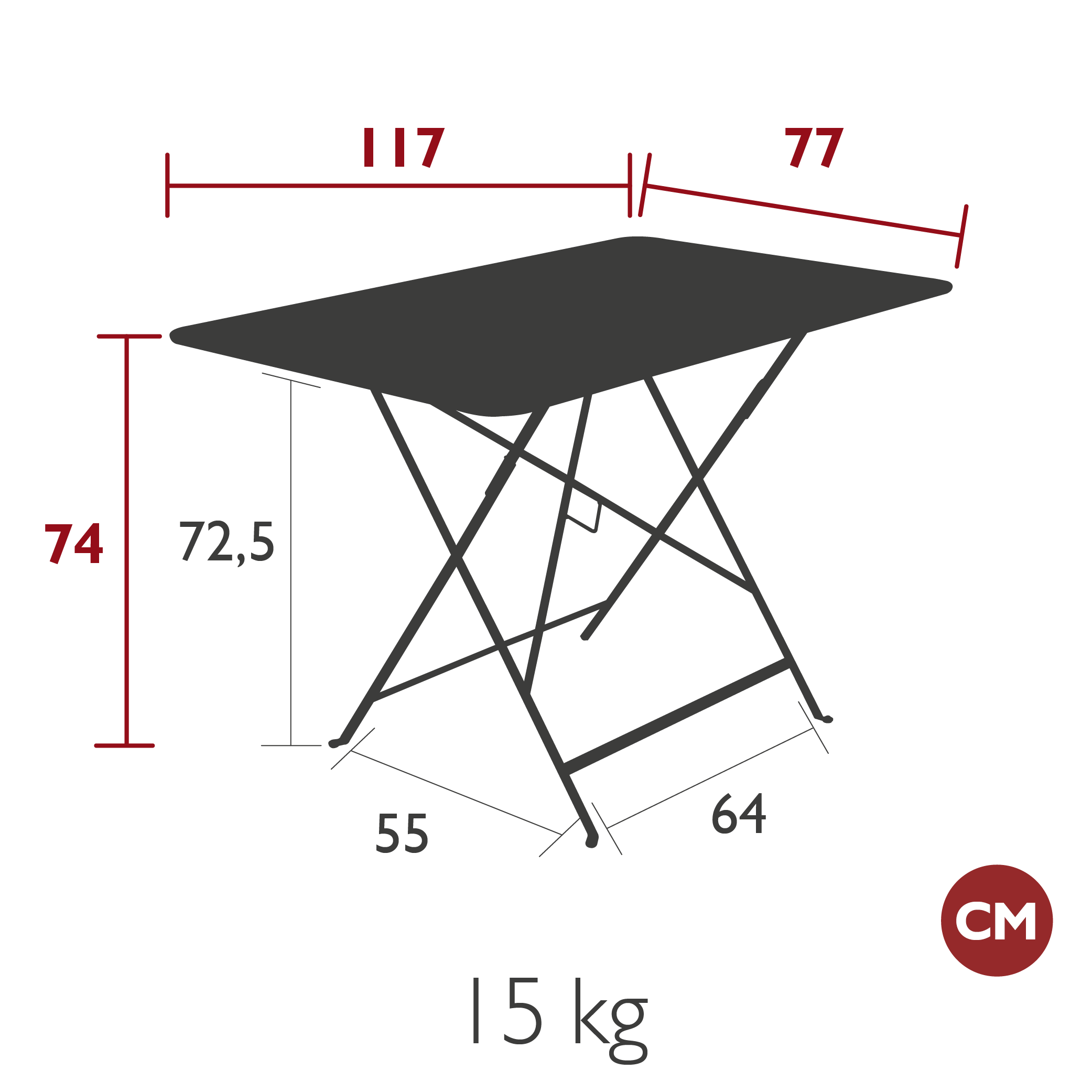 Product image dimension