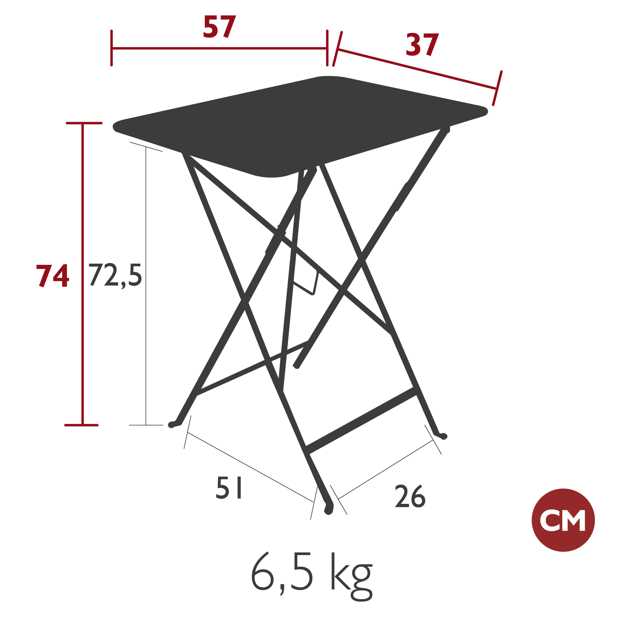 Product image dimension