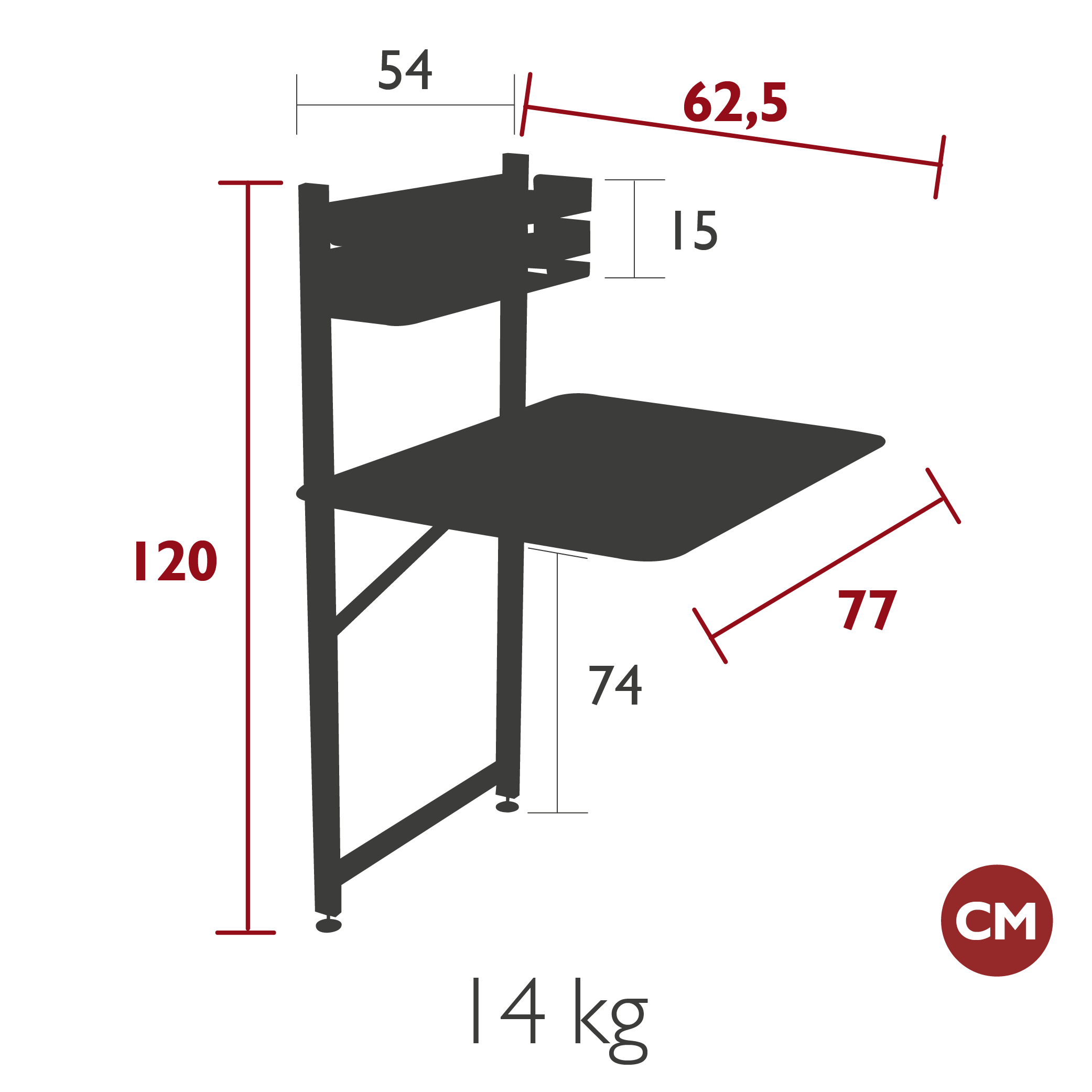 Product image dimension