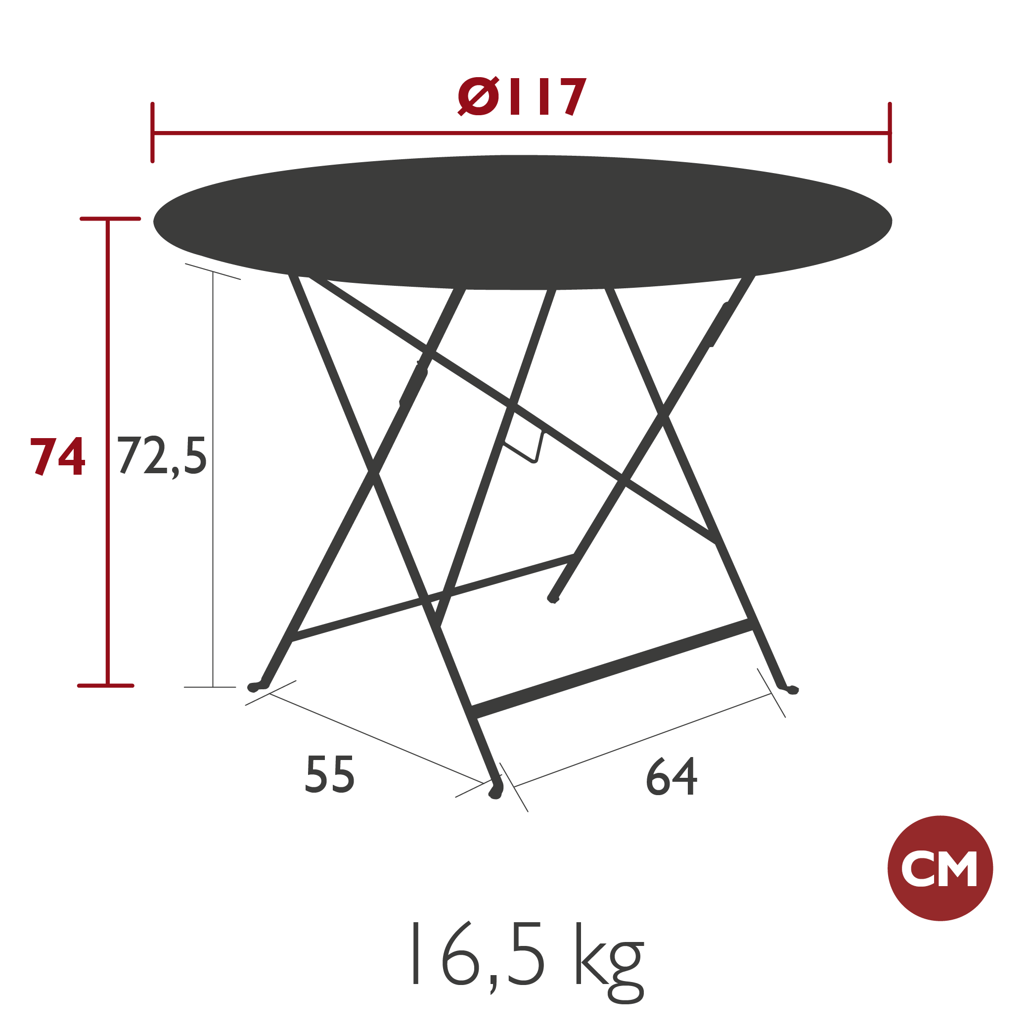 Product image dimension