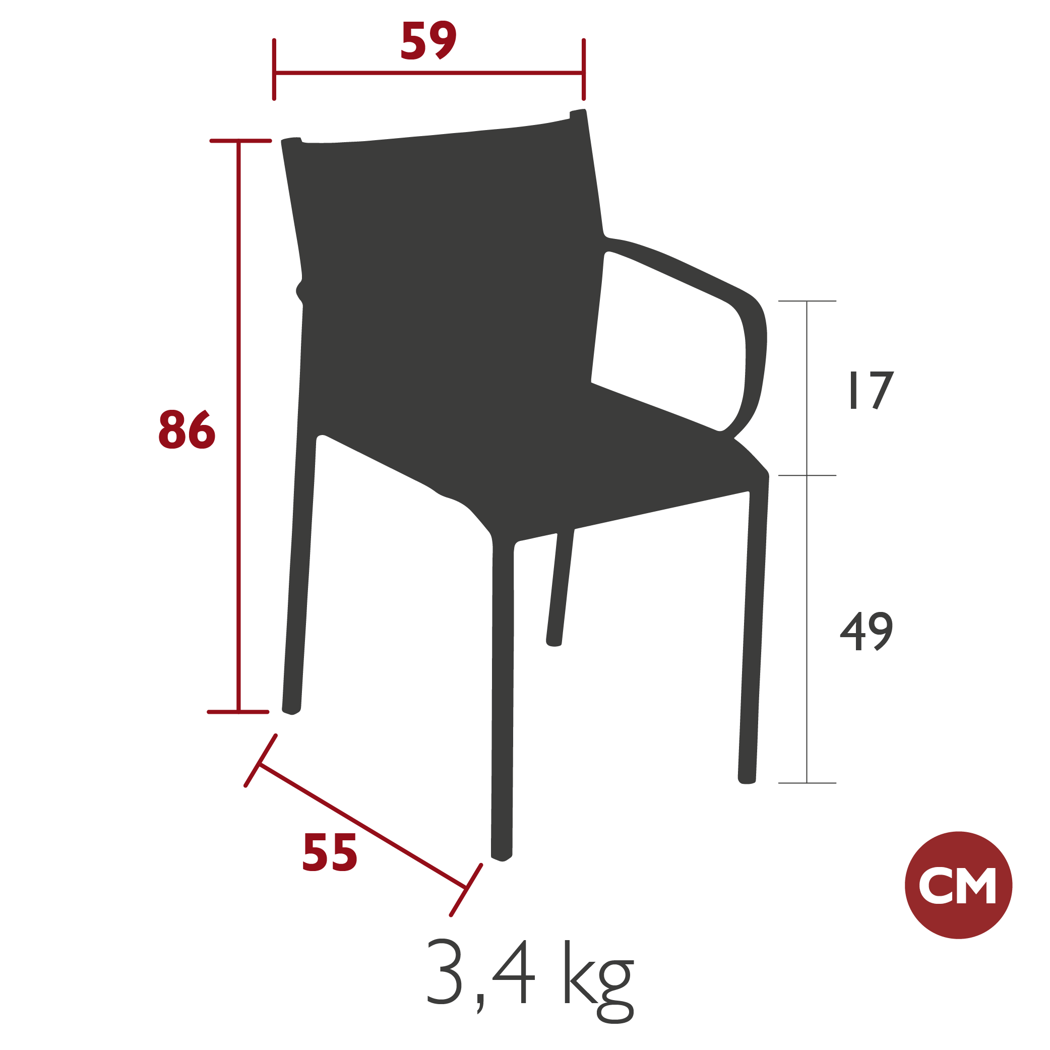 Product image dimension