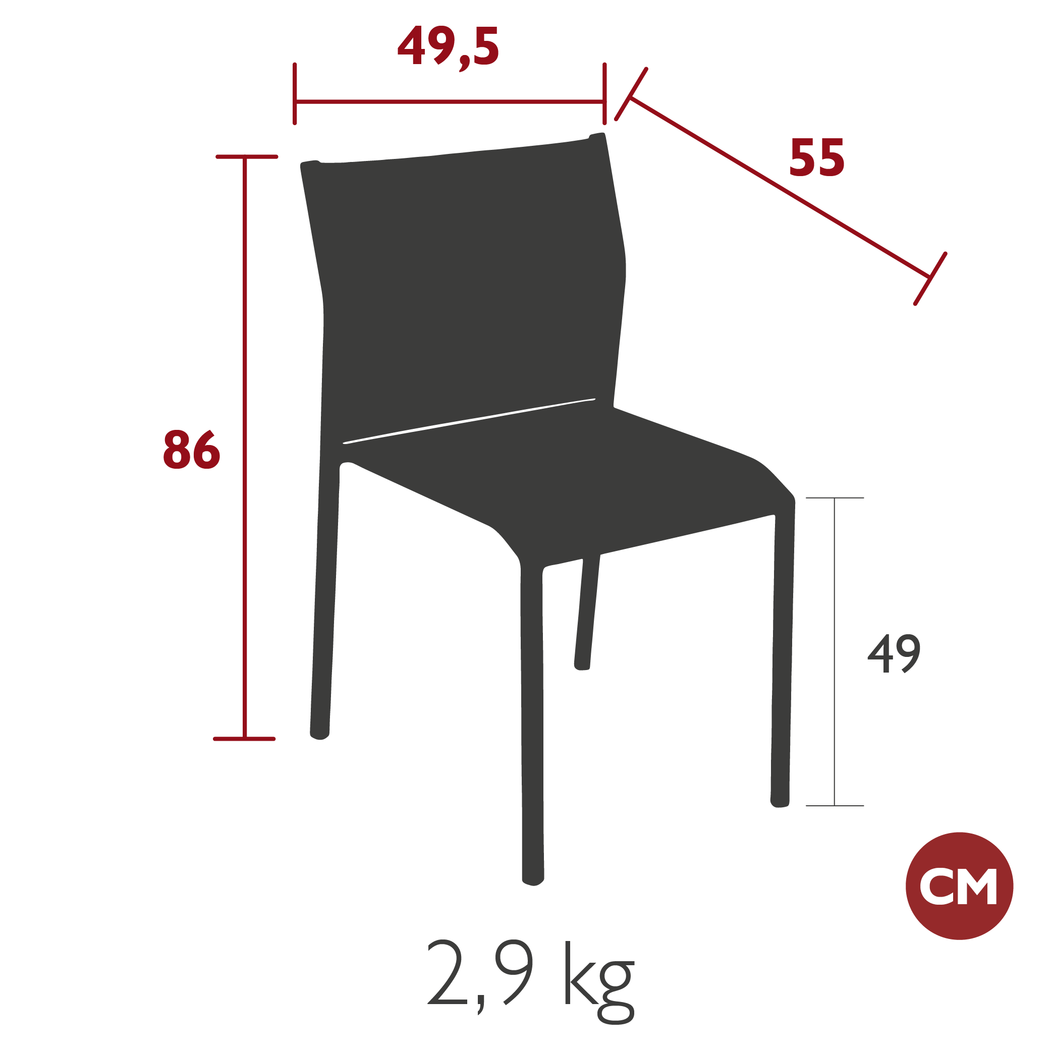 Product image dimension