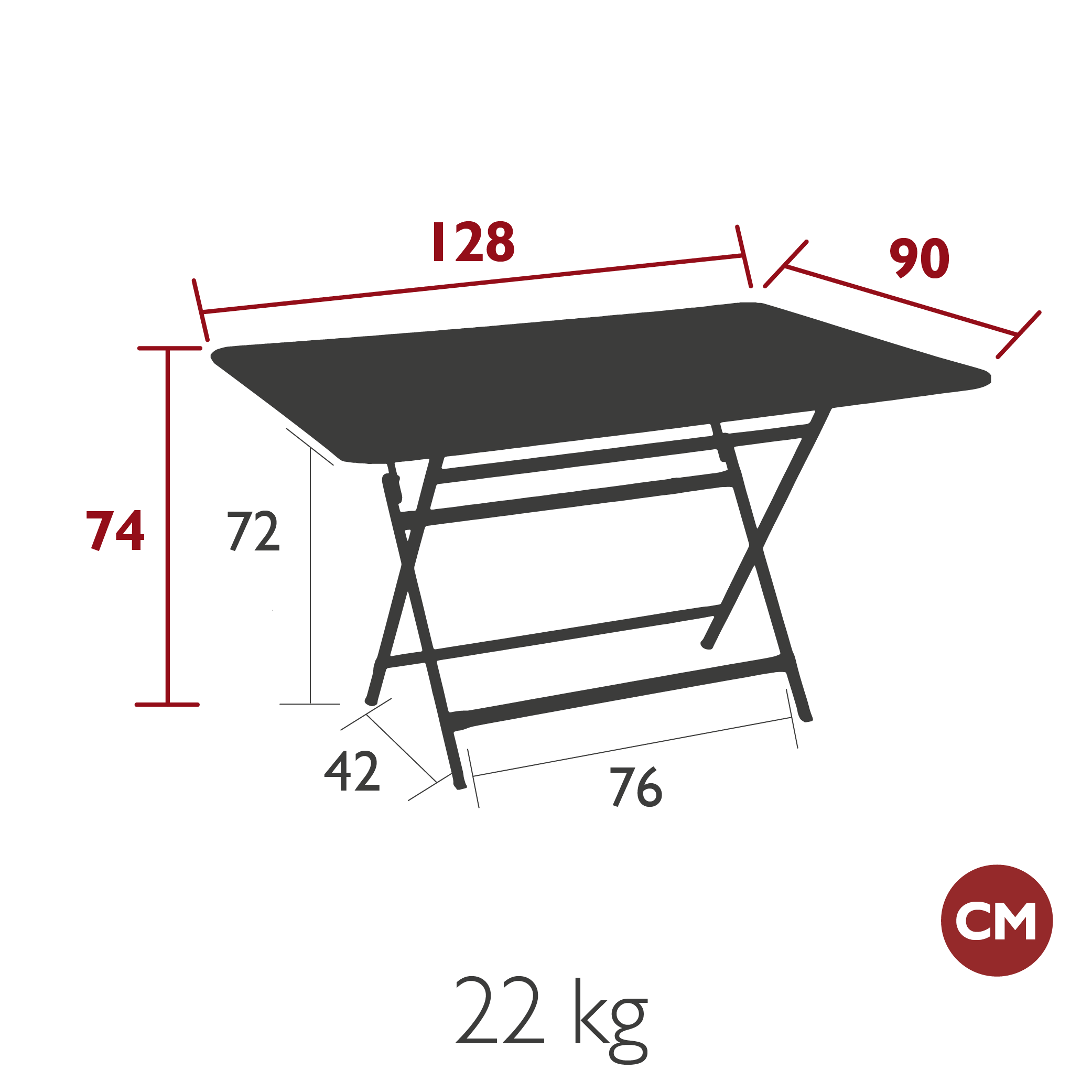 Product image dimension