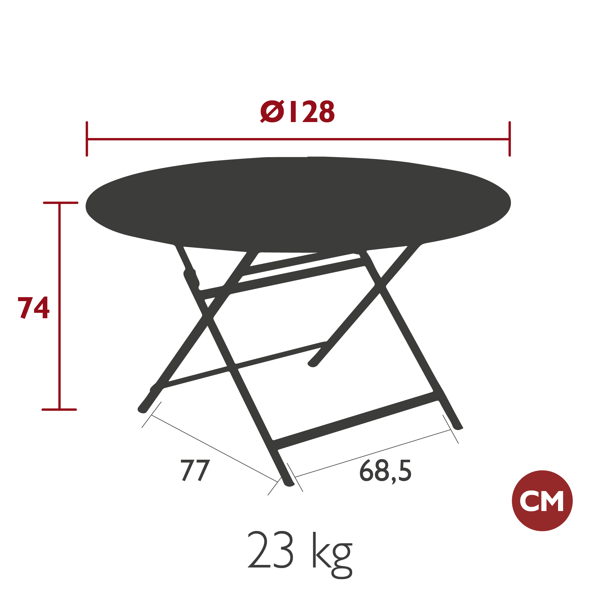 Product image dimension