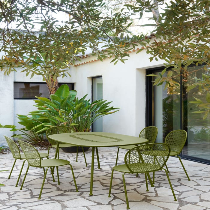 TABLE OVALE 160 X 90 CM