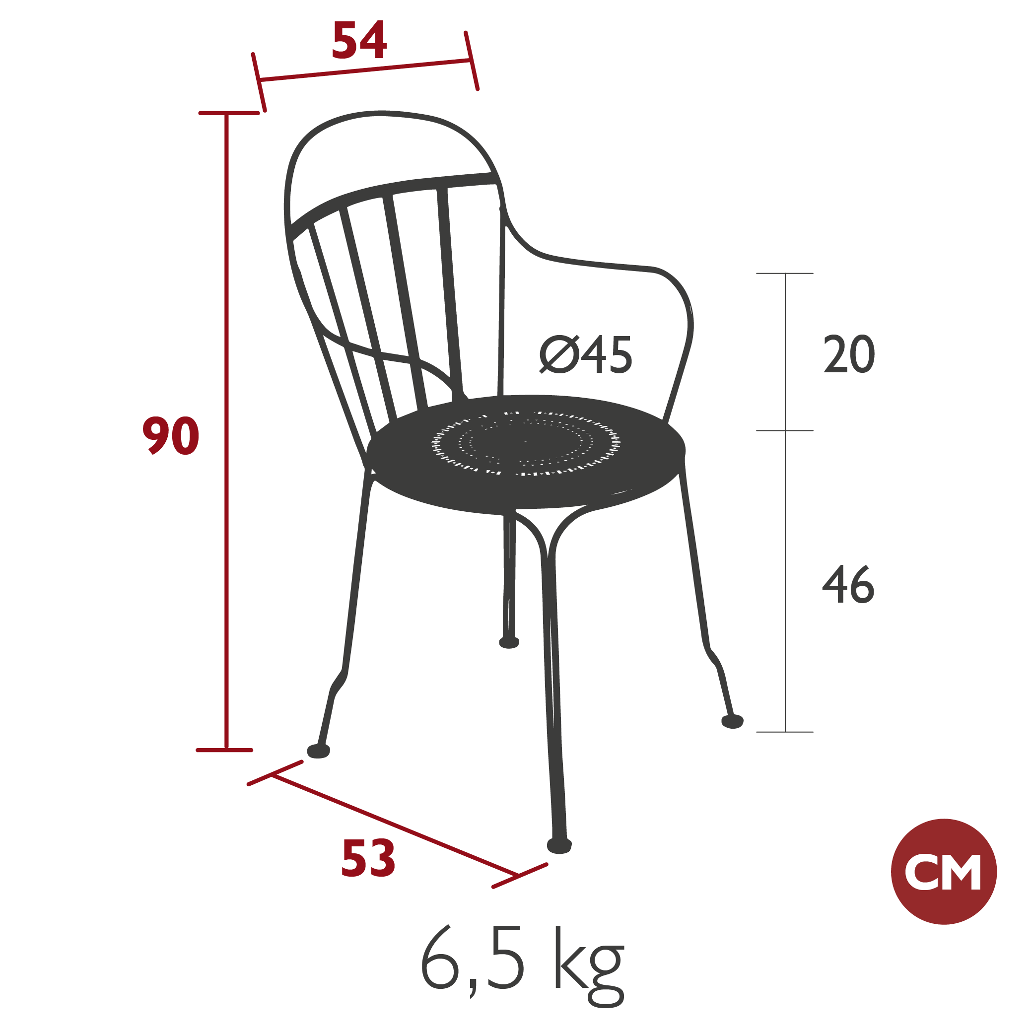Product image dimension