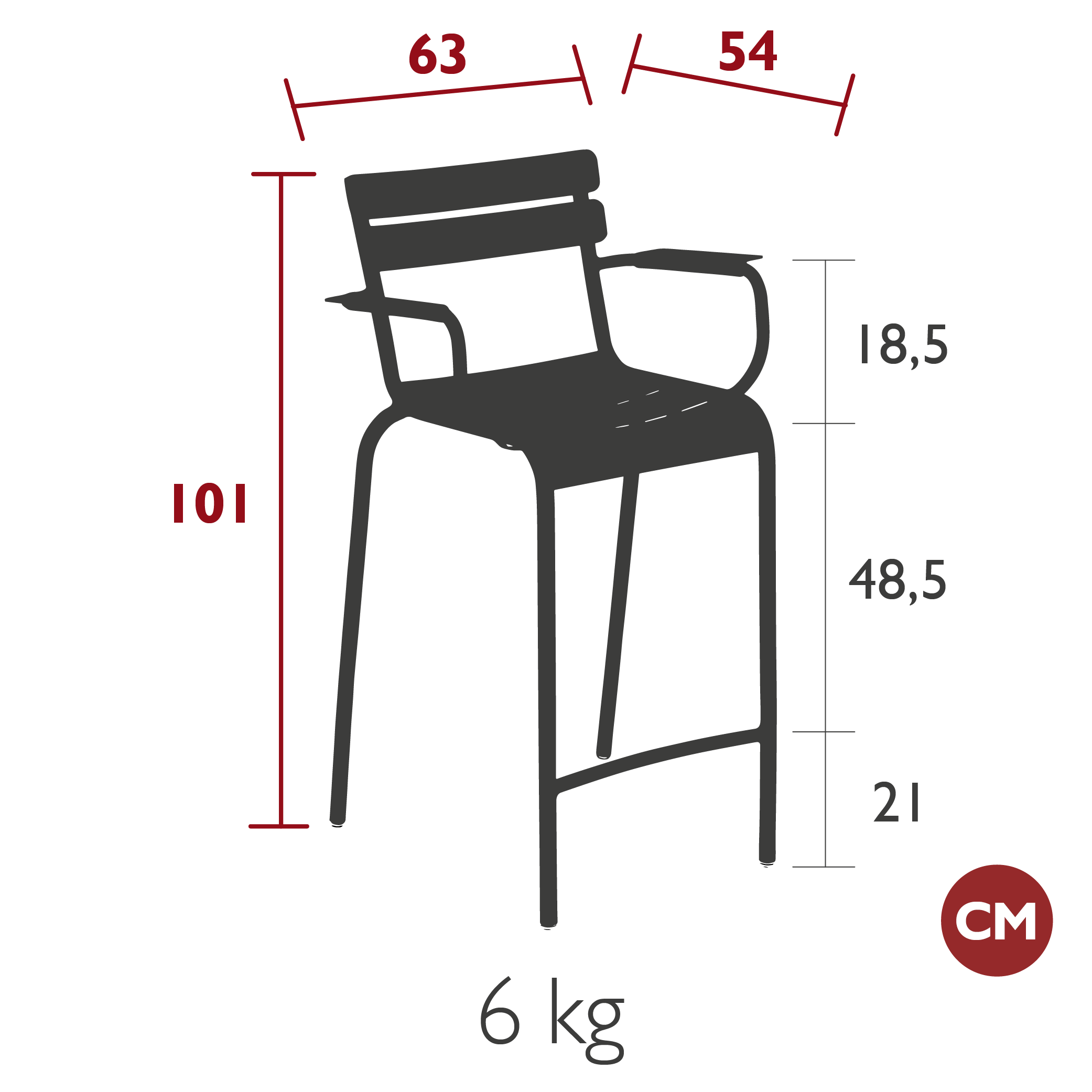 Product image dimension