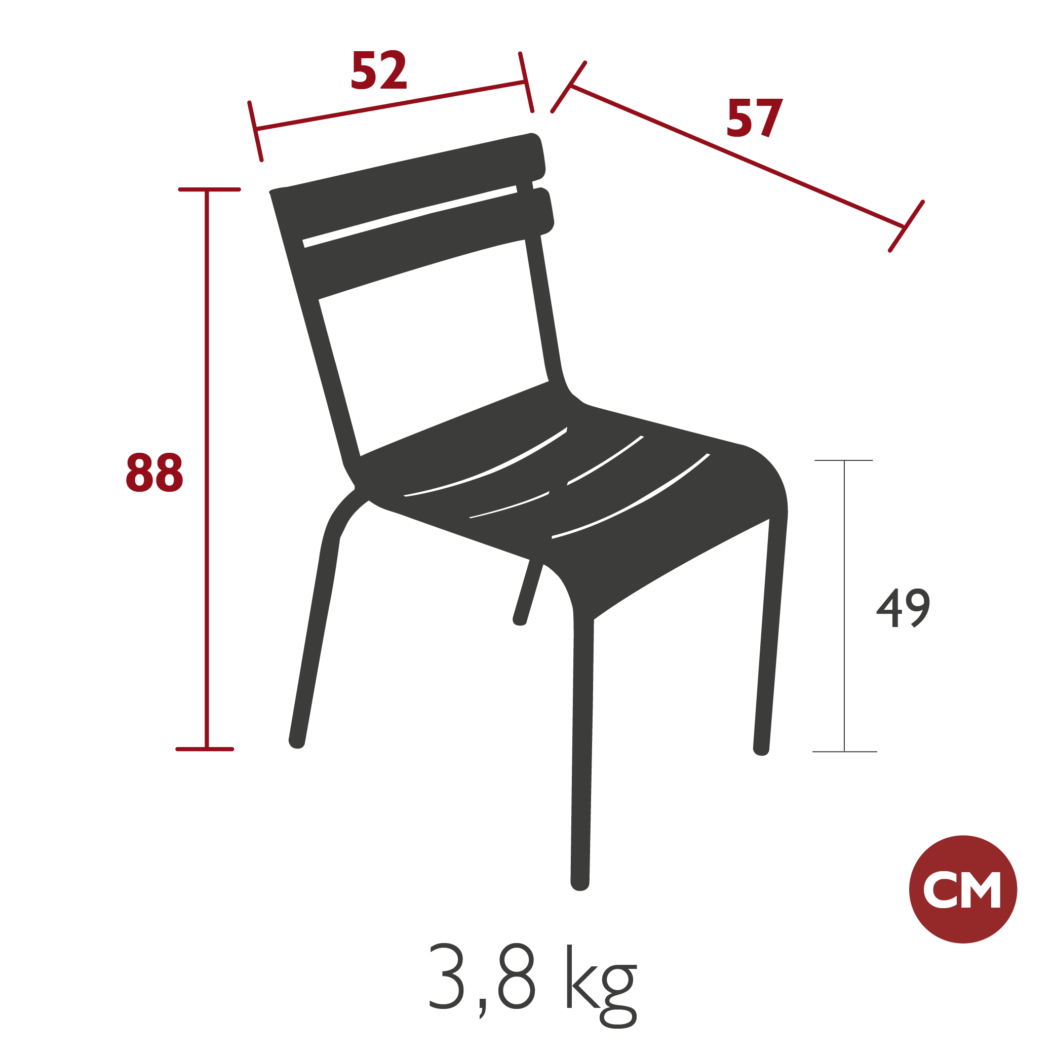 Product image dimension