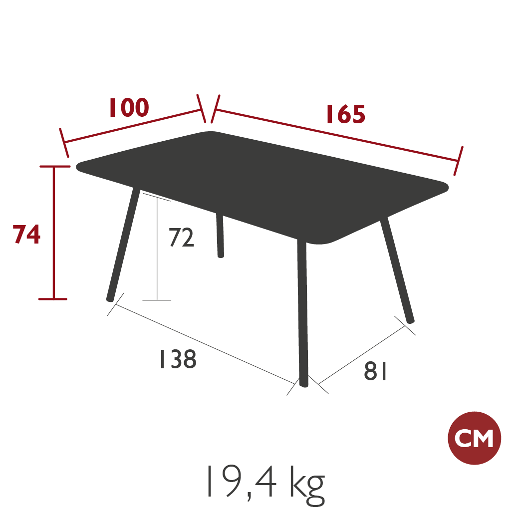 Product image dimension
