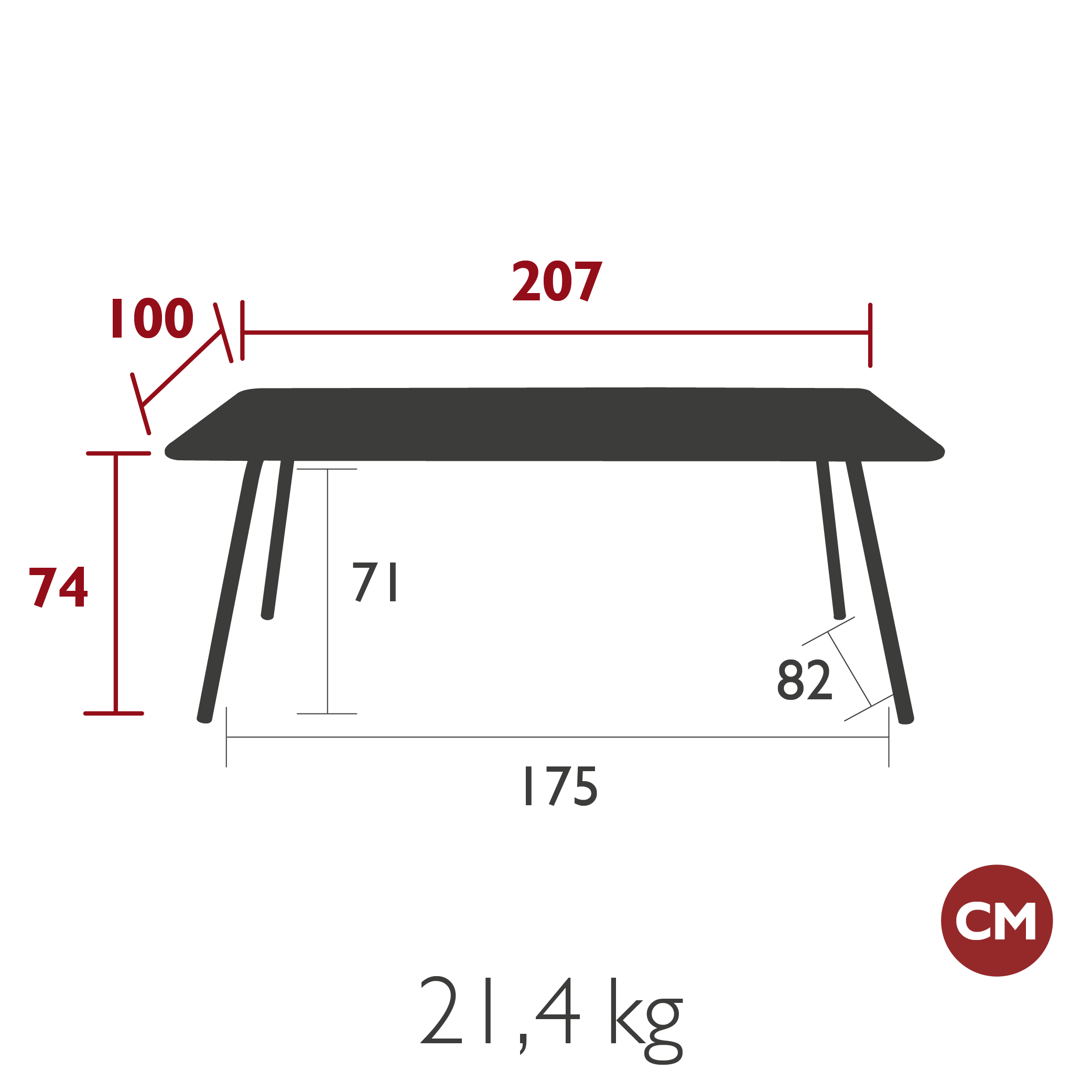 Product image dimension