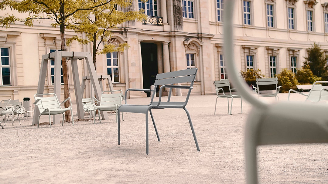 Luxembourg 2 Seater Garden Bench Metal Bench Fermob Fermob