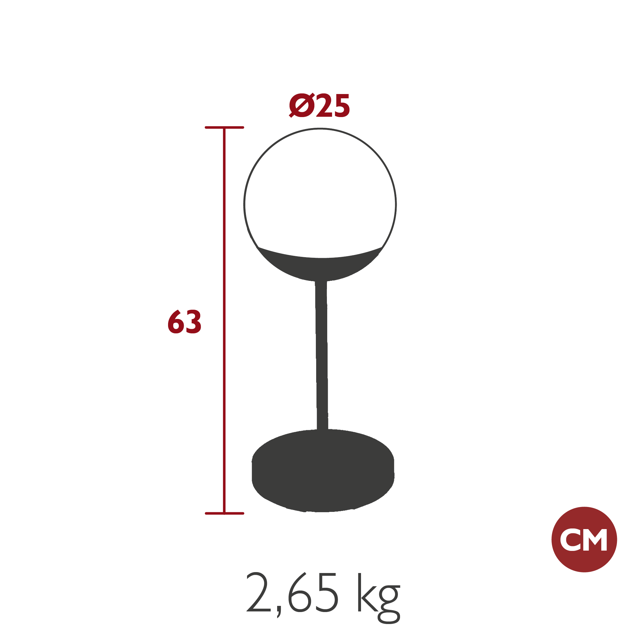Product image dimension