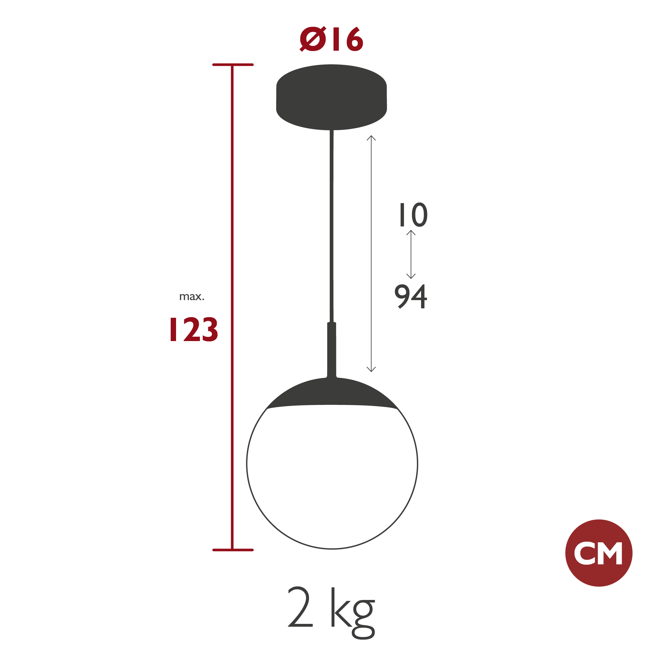 Product image dimension