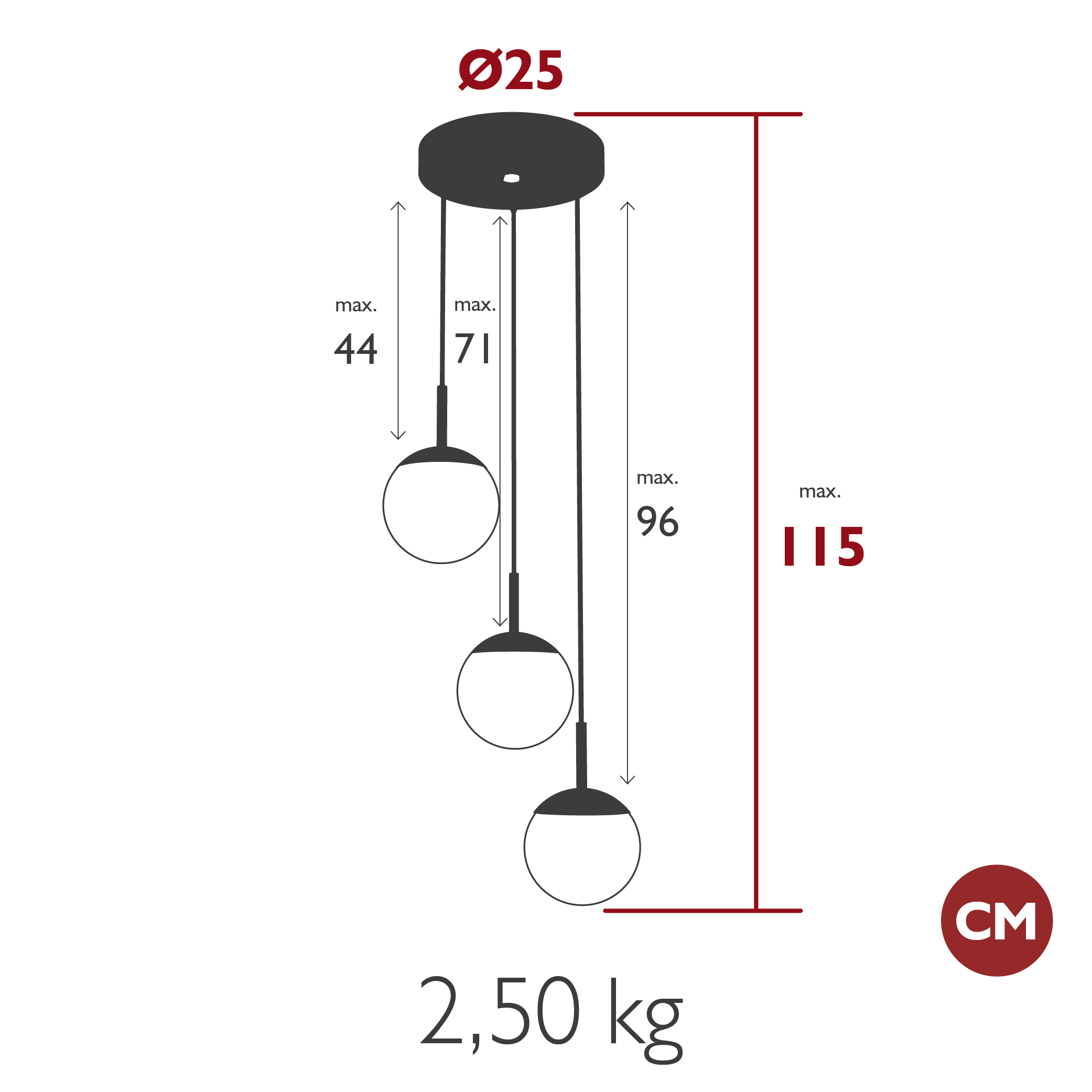 Product image dimension