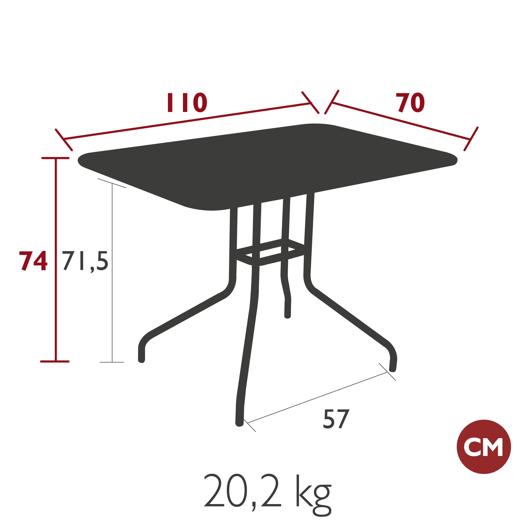 Product image dimension