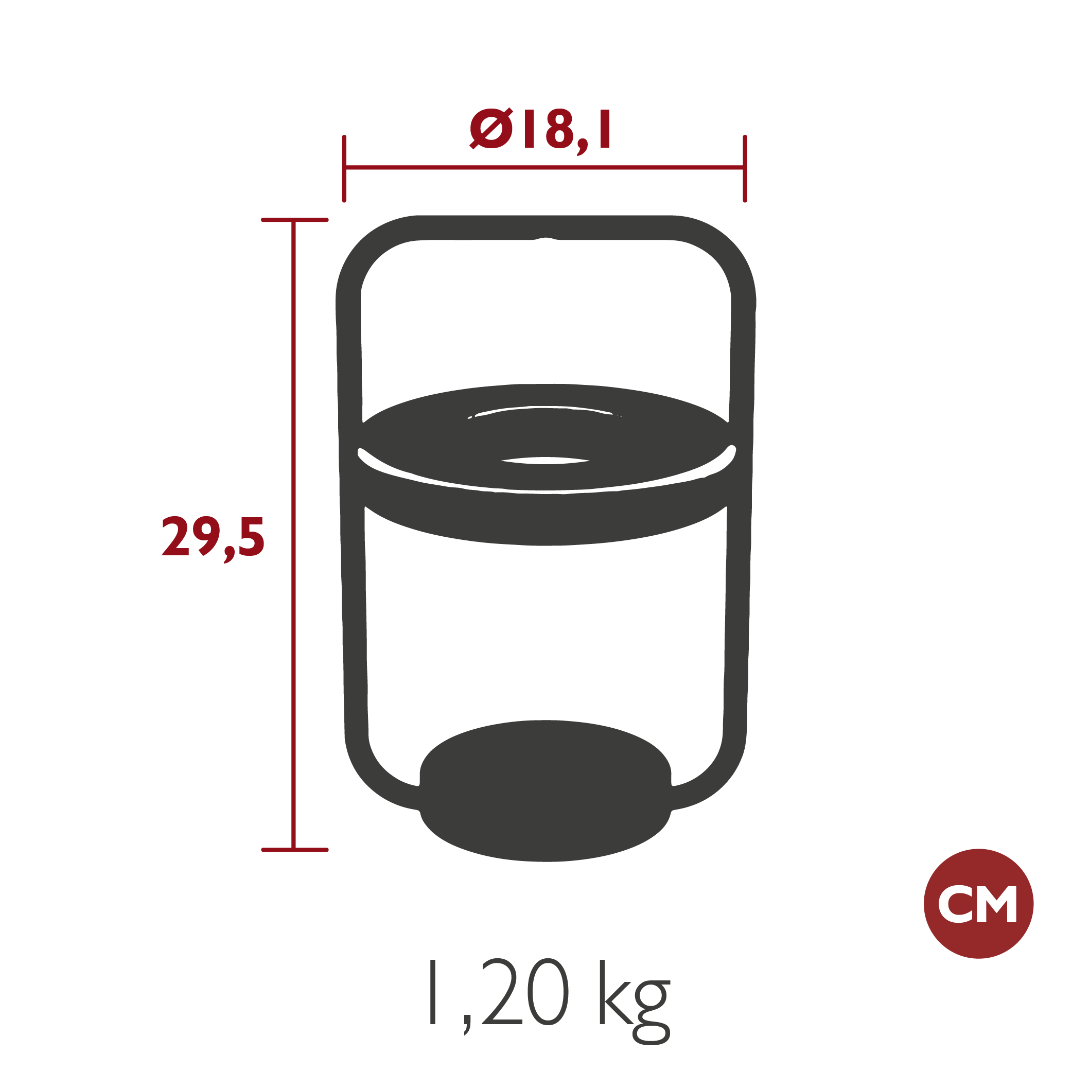 Product image dimension