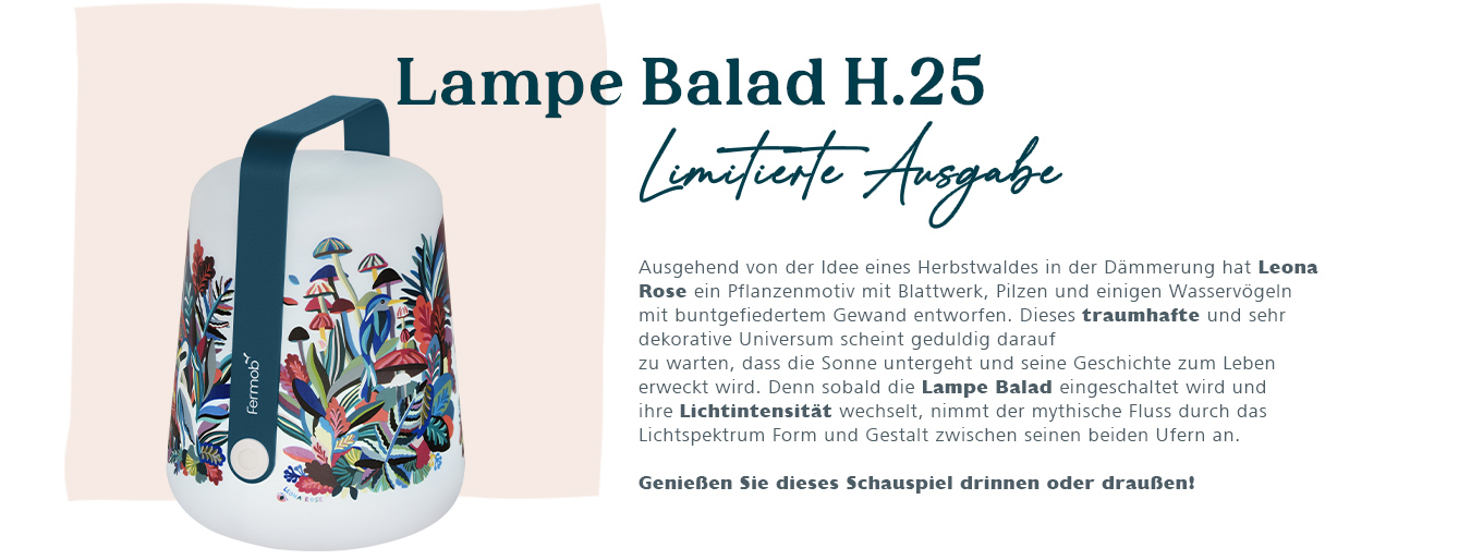 Lampe Balad H.25, Limitierte Ausgabe