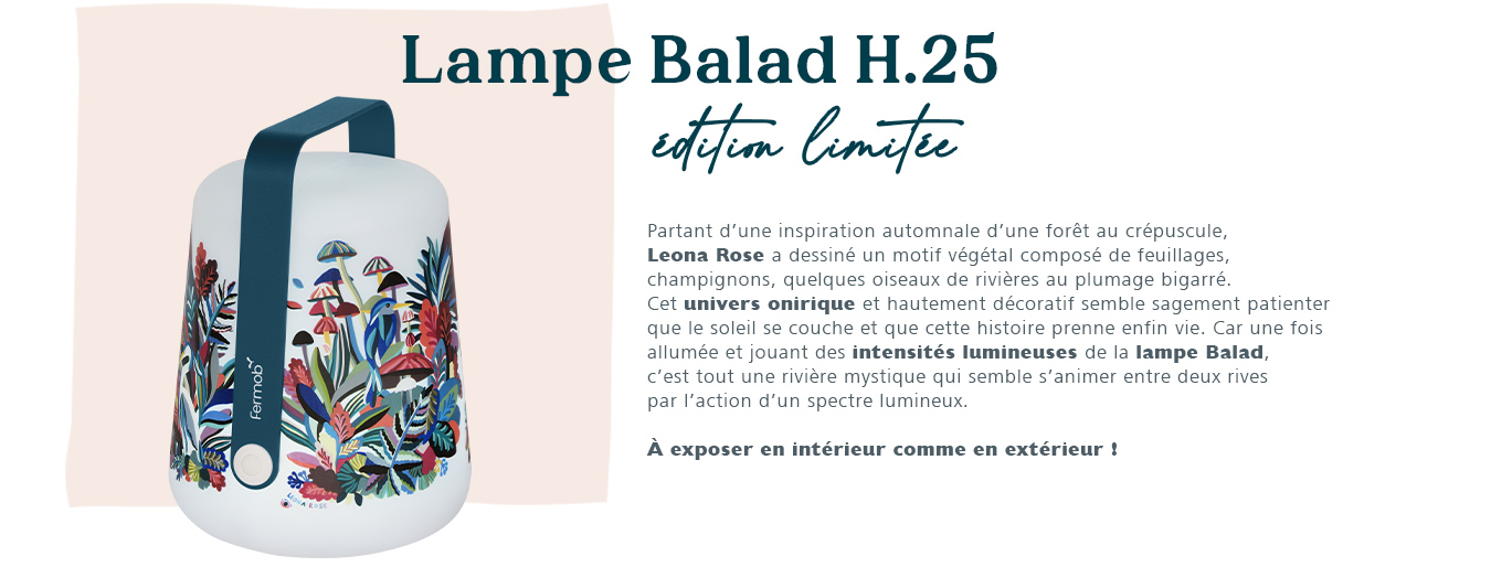 Lampe Balad H.25, édition limitée
