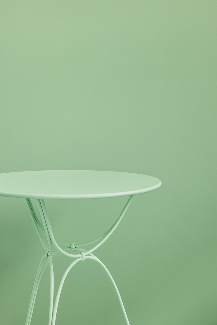 table, fermob, mobilier d'exterieur, design, table ronde, petite table