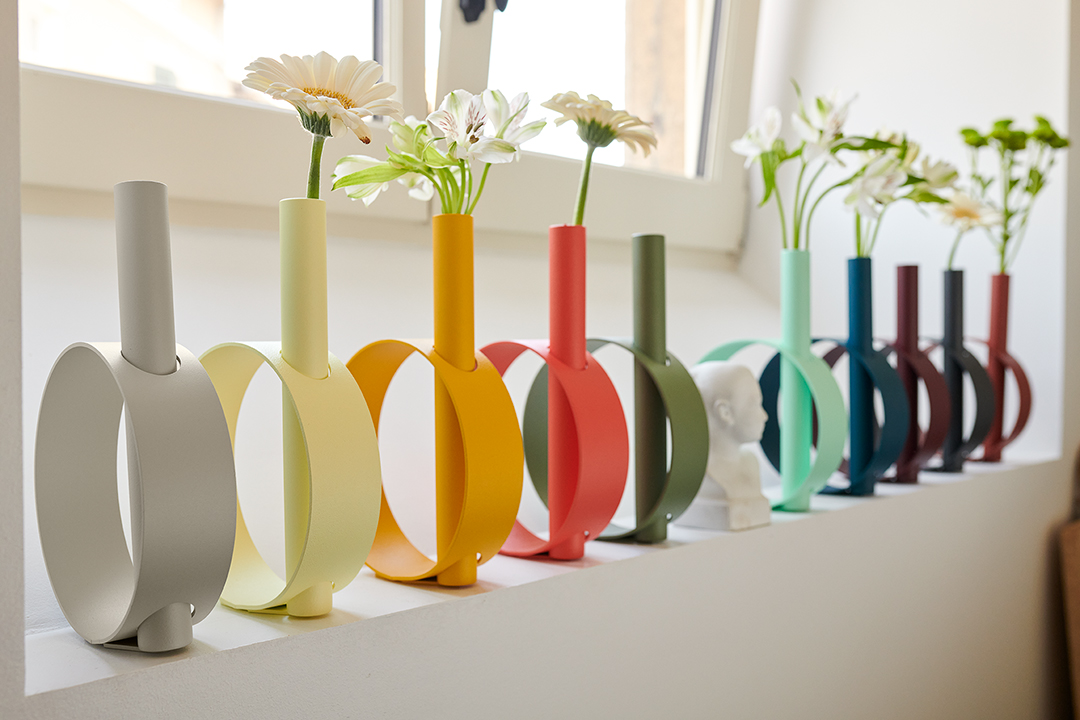 soliflore design, soliflore colore, vase design, vase fermob