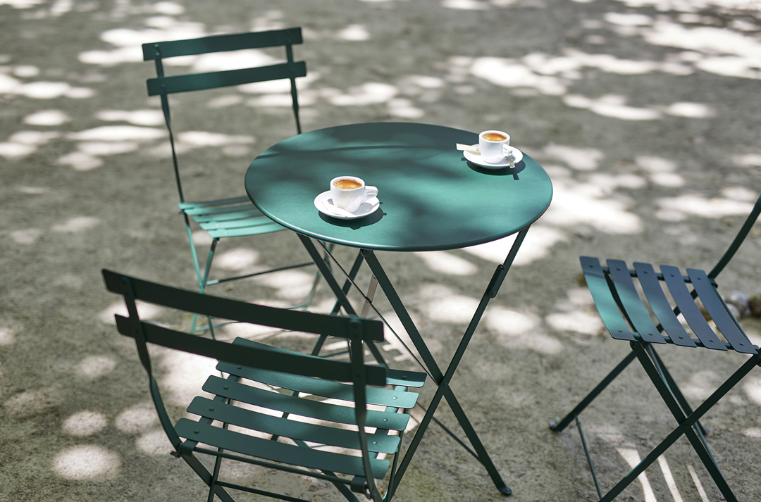 Bistro Round Table 60 Cm Metal Table Outdoor Furniture