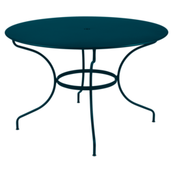 Table Ø 117 cm opéra bleu acapulco
