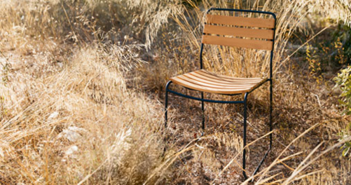 chaise design, chaise metal, chaise teck, chaise de jardin