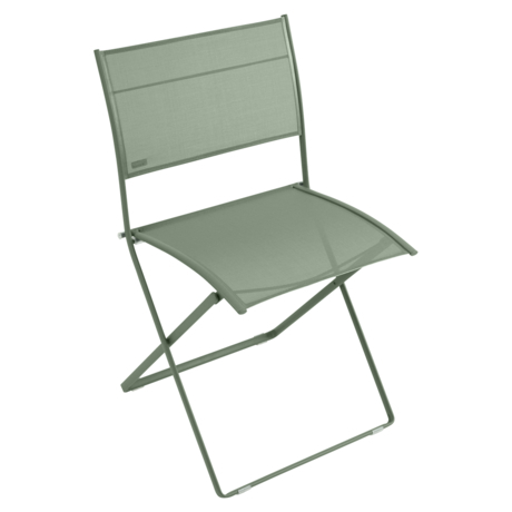chaise en toile verte, chaise fermob en toile, chaise de jardin verte, chaise fermob verte