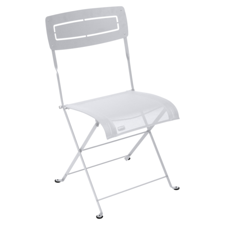chaise pliante, chaise en toile, chaise pliante en toile, chaise pliante fermob, chaise pliante blanche