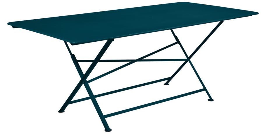 Table 190 x 90 cm cargo bleu acapulco