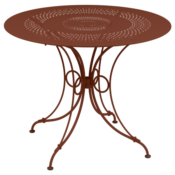 1900 Round Table 96 Cm Garden For 5, 96 Round Table