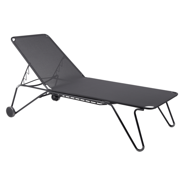 Harry Sunlounger - Fabric and Steel Chaise Longue - Fermob