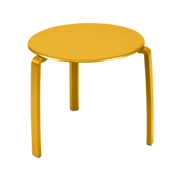 table basse alize, table basse fermob, table basse metal, table basse jaune