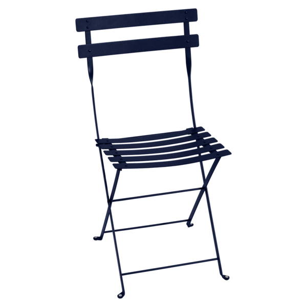 chaise bistro, chaise bistrot, chaise metal pliante, chaise fermob, chaise pliante, chaise de jardin, chaise pliante bleu