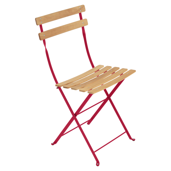 chaise metal et bois, chaise pliante, chaise de jardin pliante, chaise bistro