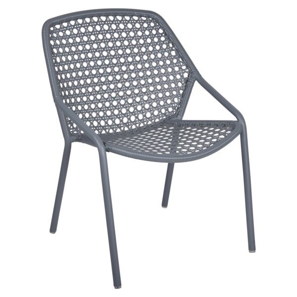 fauteuil de jardin, fauteuil fermob, fauteuil gris