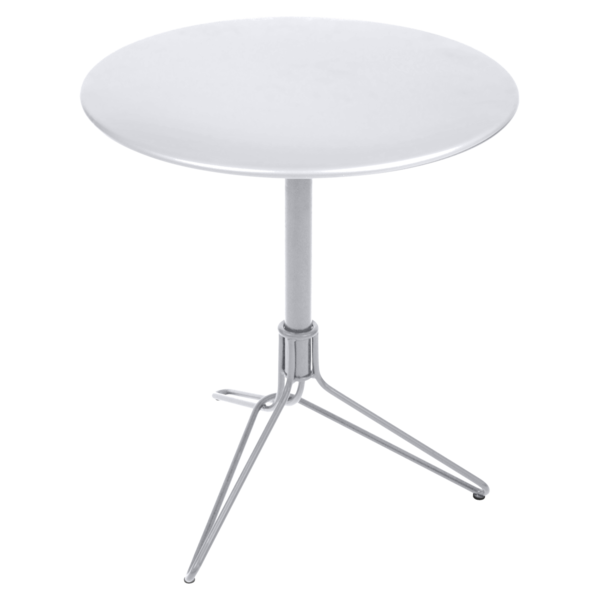 petite table metal, petite table ronde, petite table terrasse, table balcon, gueridon metal, petite table blanche