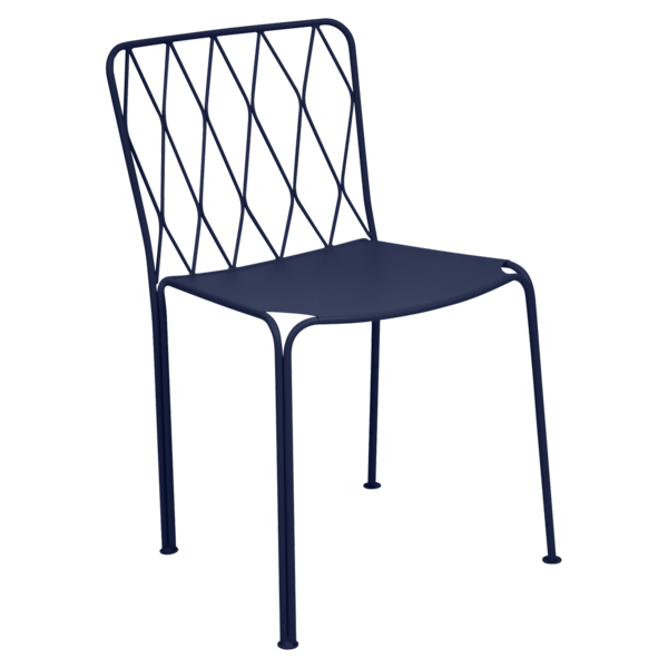 chaise metal, chaise de jardin, chaise design, chaise bleu, chaise terrasse