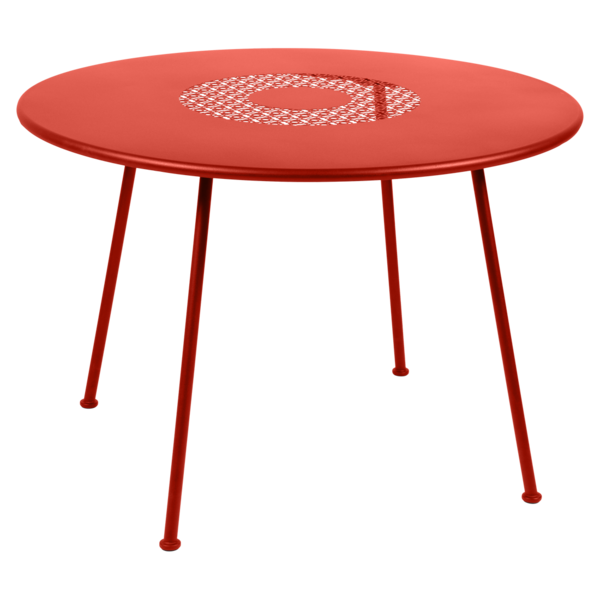 Table Ø 110 cm lorette capucine