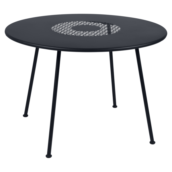 Table Ø 110 cm lorette carbone