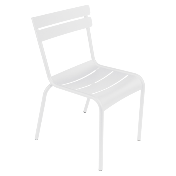 chaise de jardin, chaise metal, chaise fermob, chaise terrasse, chaise blanche