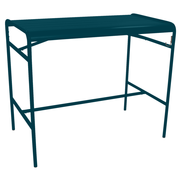 Table haute 126 x 73 cm luxembourg bleu acapulco