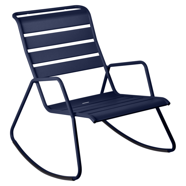 rocking chair metal, rocking chair fermob, rocking chair jardin, rocking chair bleu