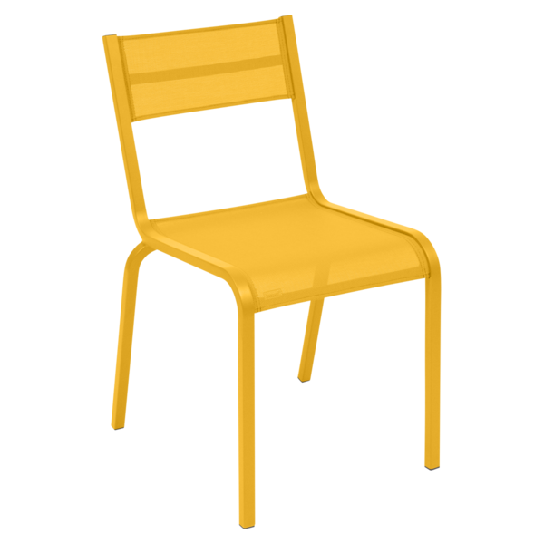 chaise de jardin, chaise fermob, chaise en toile, chaise fermob jaune