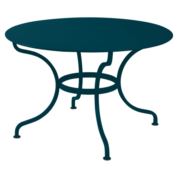 Table Ø 117 cm romane bleu acapulco